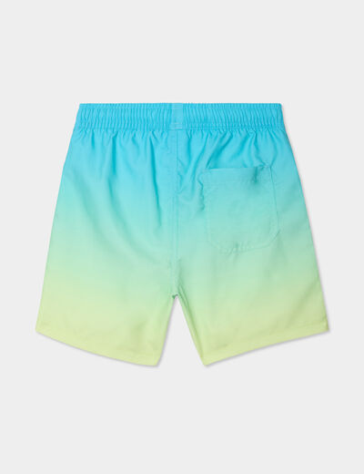 Short de bain bleu garçon