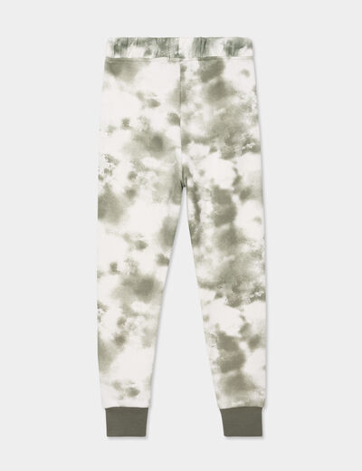 Pantalon de jogging regular resserré vert kaki garçon