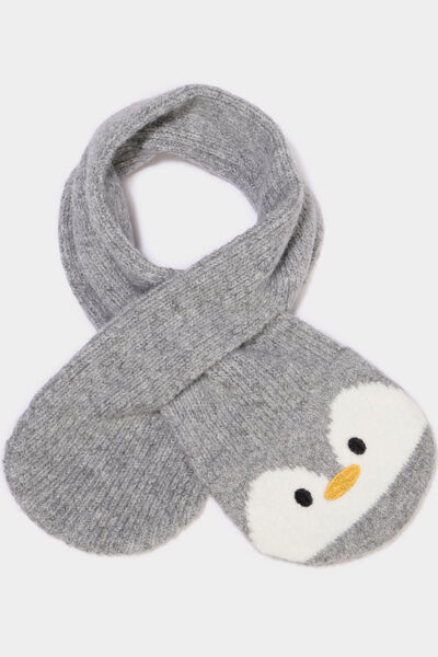&Eacute;charpe pigouin gris b&eacute;b&eacute;