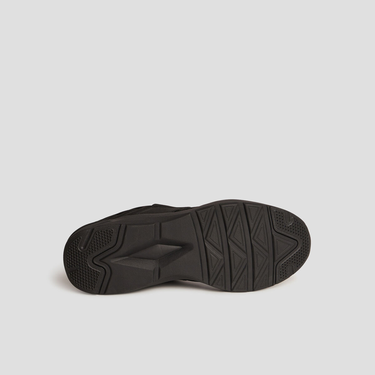 Baskets running languette d'enfilage noir homme