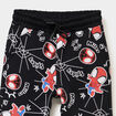 Pantalon de jogging droit Spider-Man noir garçon