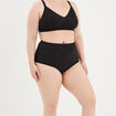 Culotte gainante noir femme grande taille