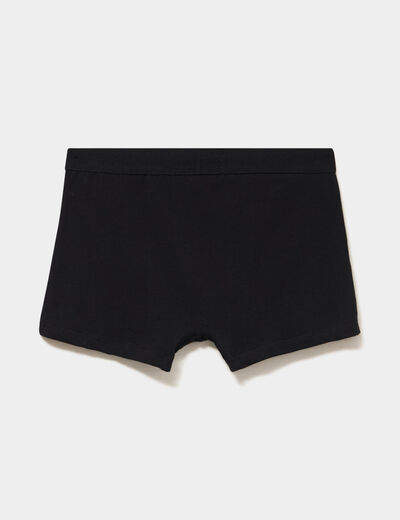 Lot 3 boxers coton majoritaire noir homme