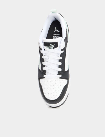 Tennis basses à lacets Puma V6 vert pastel femme