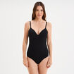 Body triangle ajustable noir femme