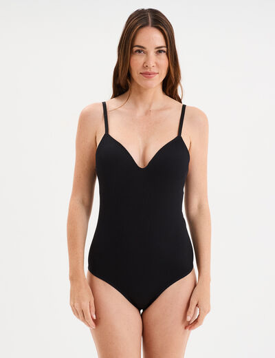 Body triangle ajustable noir femme