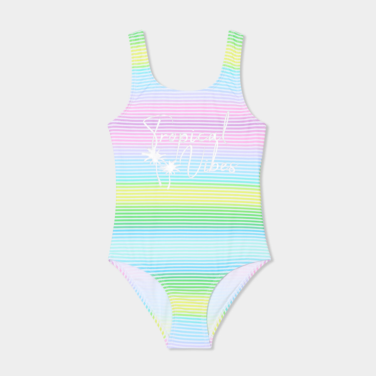 Maillot de bain une pièce multicolore fille