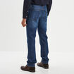 Jeans straight denim 5 poches denim stone homme