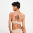 Soutien-gorge bandeau multiposition beige femme