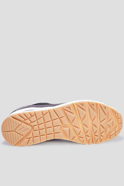 Baskets running mémoire forme Skechers noir femme