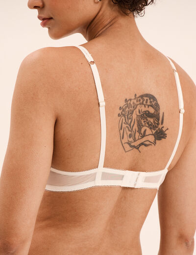 Soutien-gorge maxi push-up blanc femme