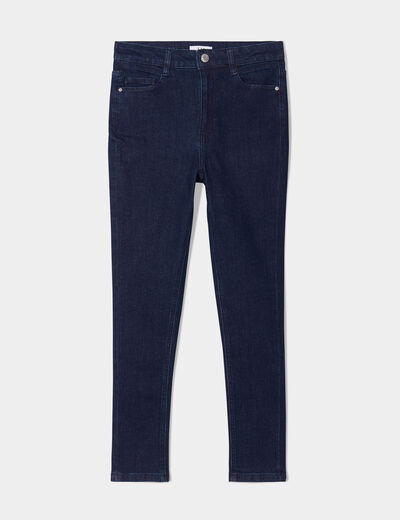 Jeans skinny 7/8ème denim brut femme