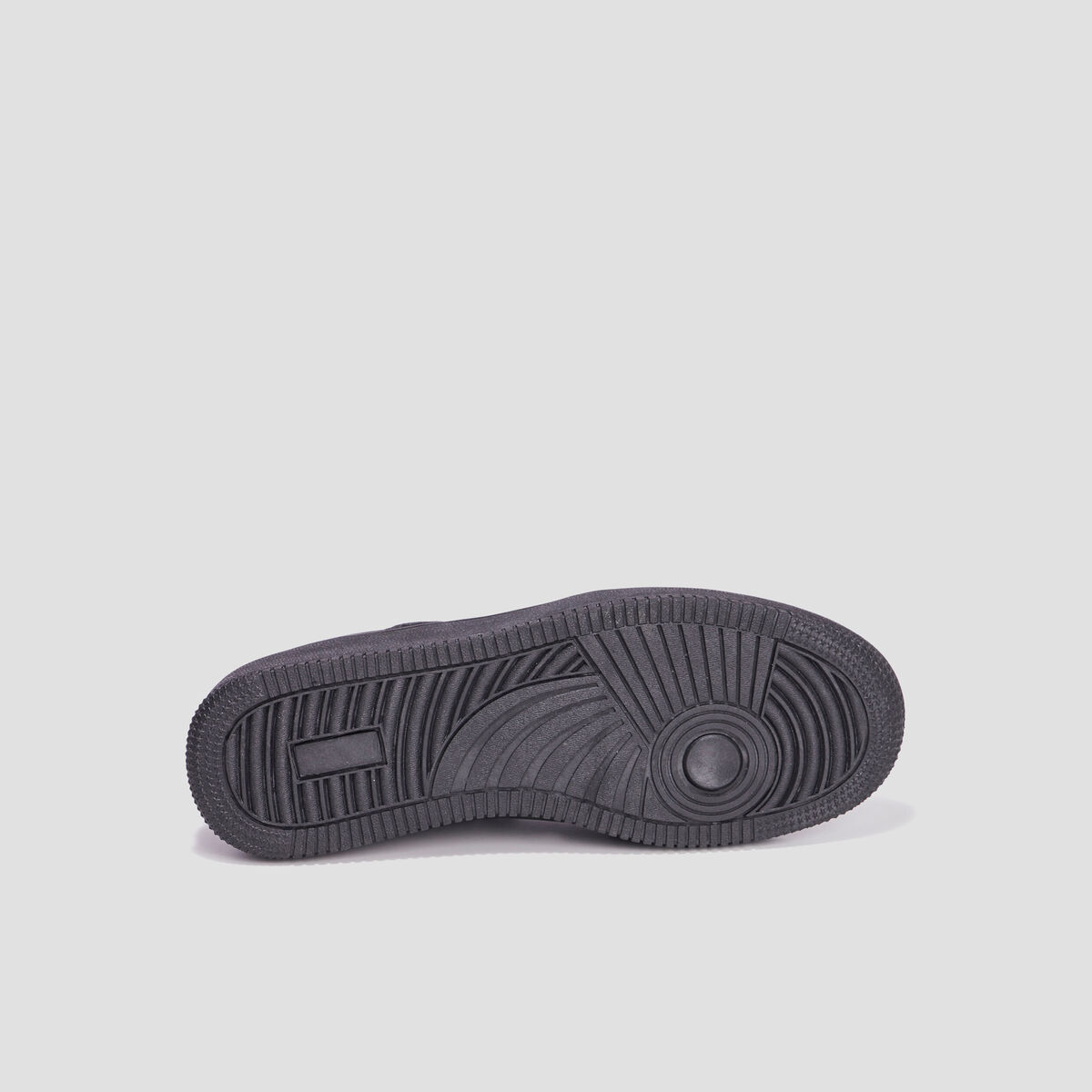 Tennis basses à lacets noir homme