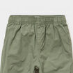 Pantalon jogger doubl&eacute; coton vert kaki b&eacute;b&eacute; gar&ccedil;on
