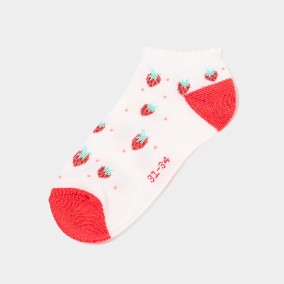 Lot 5 paires chaussettes invisibles multicolore fille