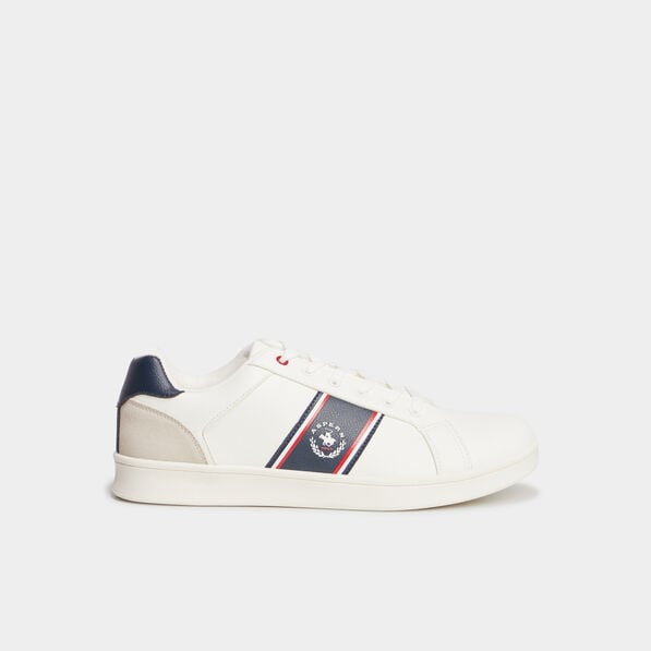 tennis basses a lacets aspern blanc homme Tennis basses à lacets Aspern blanc homme