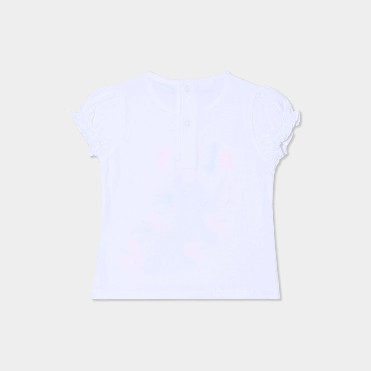 Ensemble 2 pièces avec short Stitch rose clair bébé fille