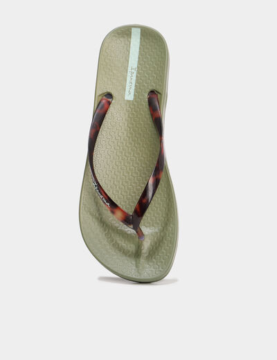 Tongs Ipanema vert femme