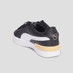 Tennis basses à lacets en cuir Puma Jada noir fille