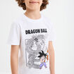T-shirt manches courtes Dragon Ball Goku blanc garçon