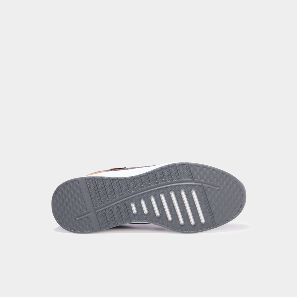 Baskets semelles &eacute;paisses gris homme