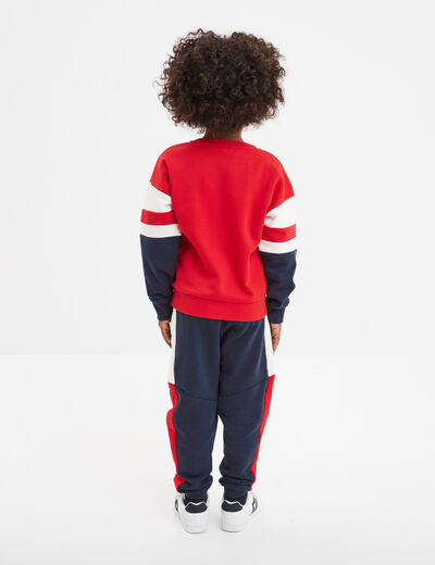 ensemble jogging molleton Creeks bleu marine garçon