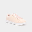 Tennis basses &agrave; lacets rubans sable femme