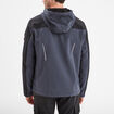 Veste &agrave; capuche d&eacute;perlante Trappeur bleu fonc&eacute; homme