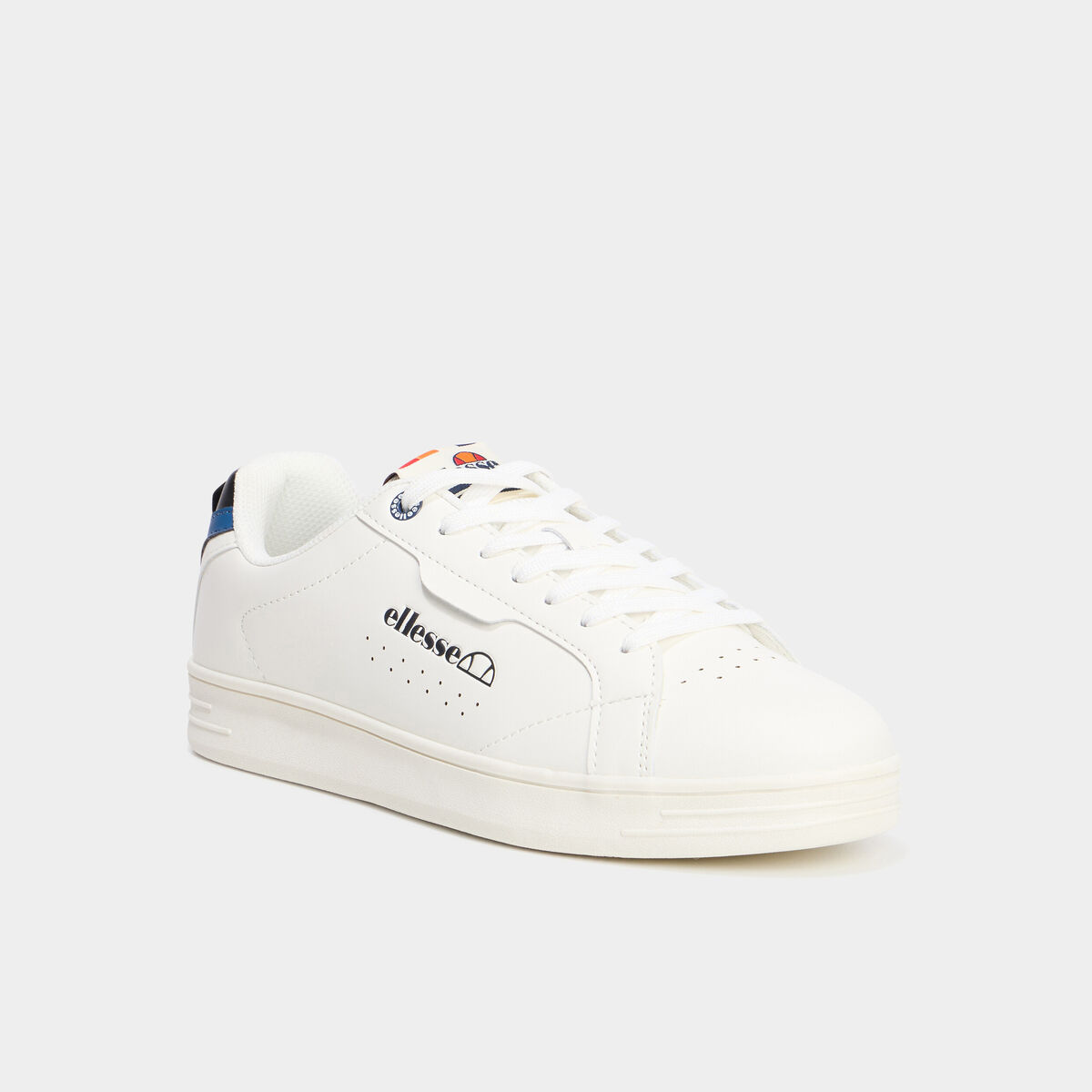 Tennis basses &agrave; lacets Ellesse blanc homme
