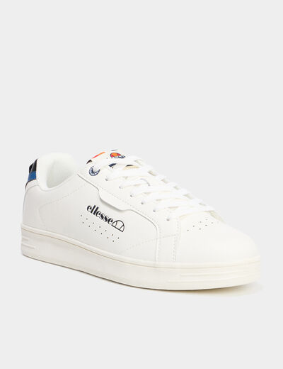 Tennis basses à lacets Ellesse blanc homme
