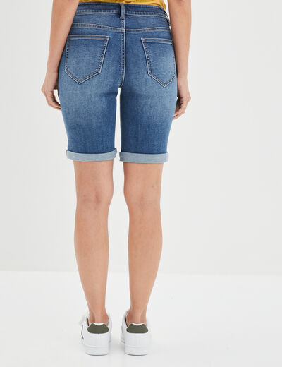 Berduma à ourlets denim stone femme