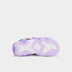 Sandales semelle lumineuse Reine neiges violet fille