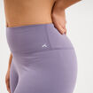 Legging corsaire de sport stretch violet femme