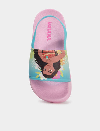 Claquettes de plage Vaiana multicolore fille