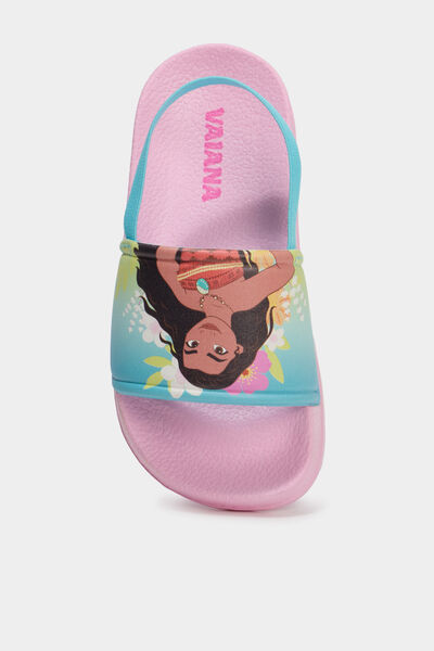 Claquettes de plage Vaiana multicolore fille