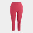 Pantalon tailleur carotte rose framboise femme grande taille