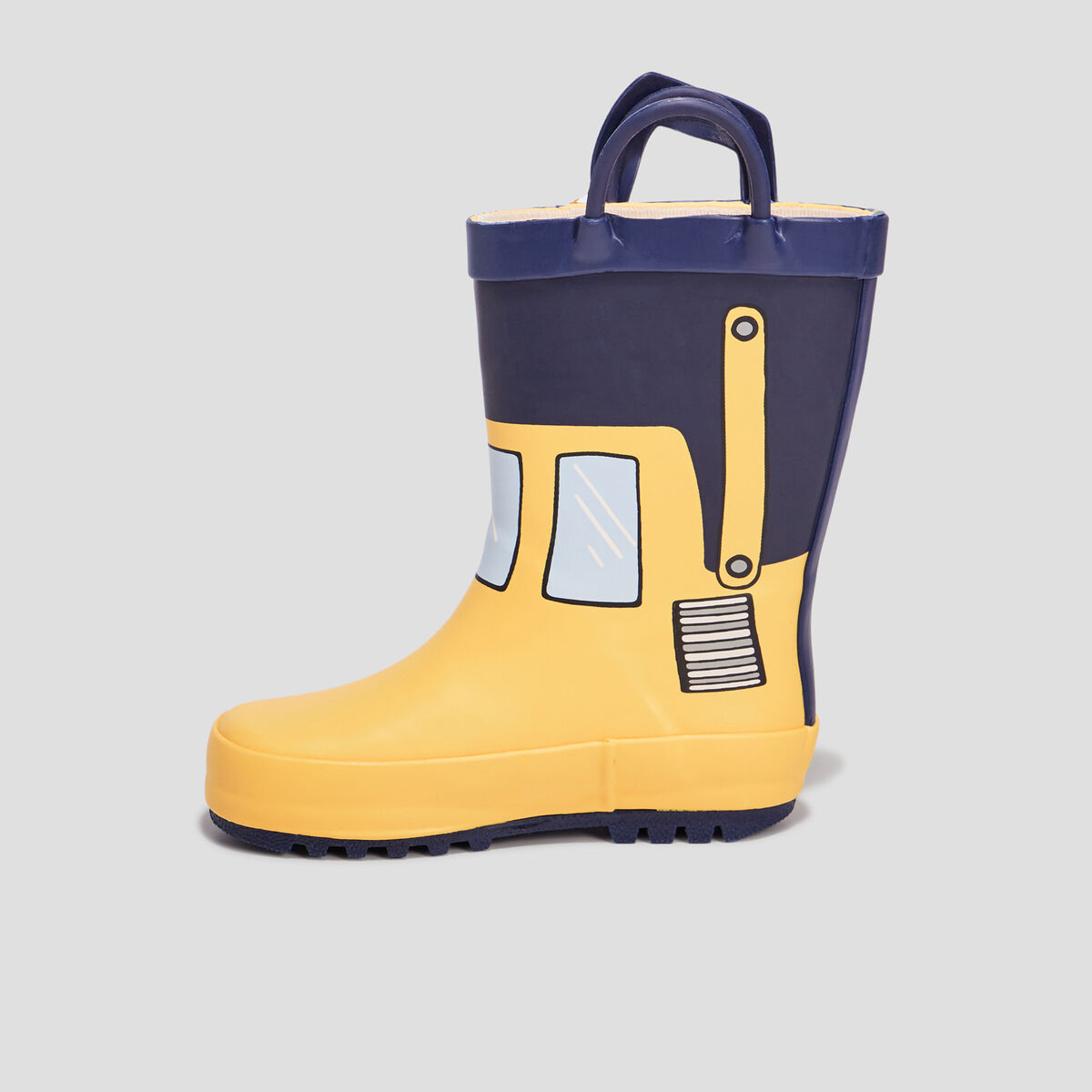 Bottes de pluie jaune gar&ccedil;on