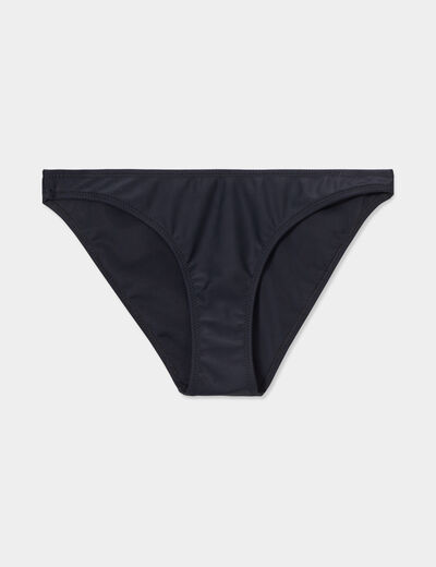 Bas de maillot de bain noir femme