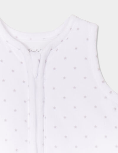 Gigoteuse sans manches TOG 3 blanc bébé