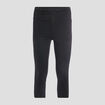 Pantacourt slim en jean push up denim noir femme