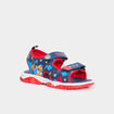 Sandales semelles lumineuses Paw Patrol bleu marine gar&ccedil;on
