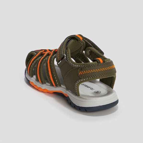 sandales trappeur vert garcon Sandales Trappeur vert garçon