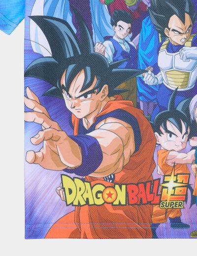 T-shirt col rond Dragon Ball Super multicolore garçon