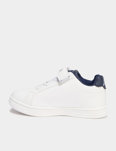 Tennis basses &agrave; scratchs Kappa ADENIS EV bleu gar&ccedil;on