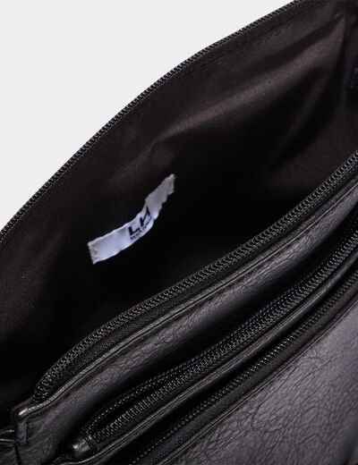 Sac en bandoulière noir femme