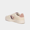 Baskets &agrave; lacets su&eacute;dine violet femme