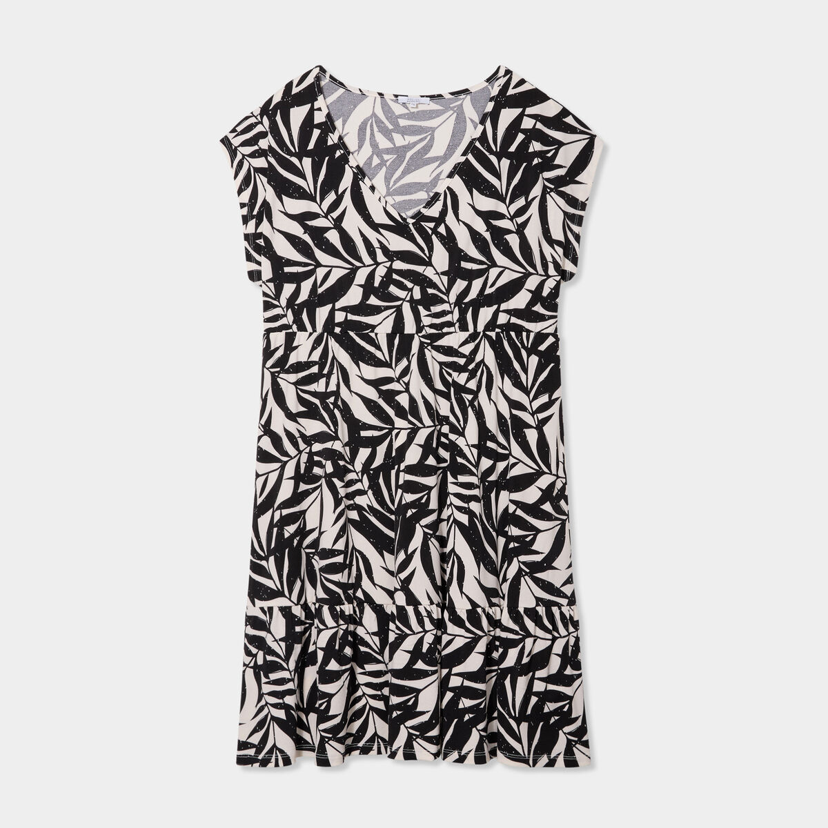 Robe Patineuse Ted Baker London à Volants Floraux - Noire, Taille 2 (neuve Avec étiquette)