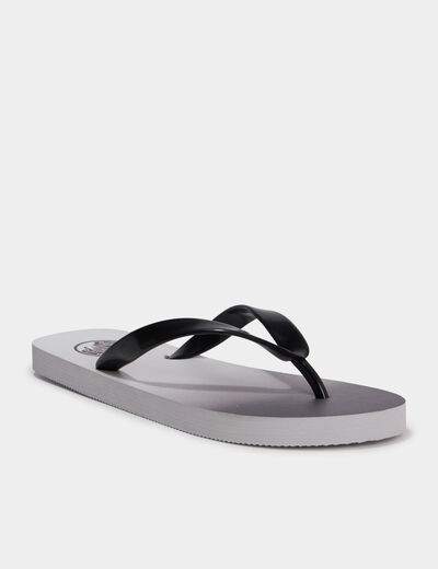 Tongs noir homme