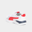 Baskets running &agrave; scratchs Puma rouge gar&ccedil;on