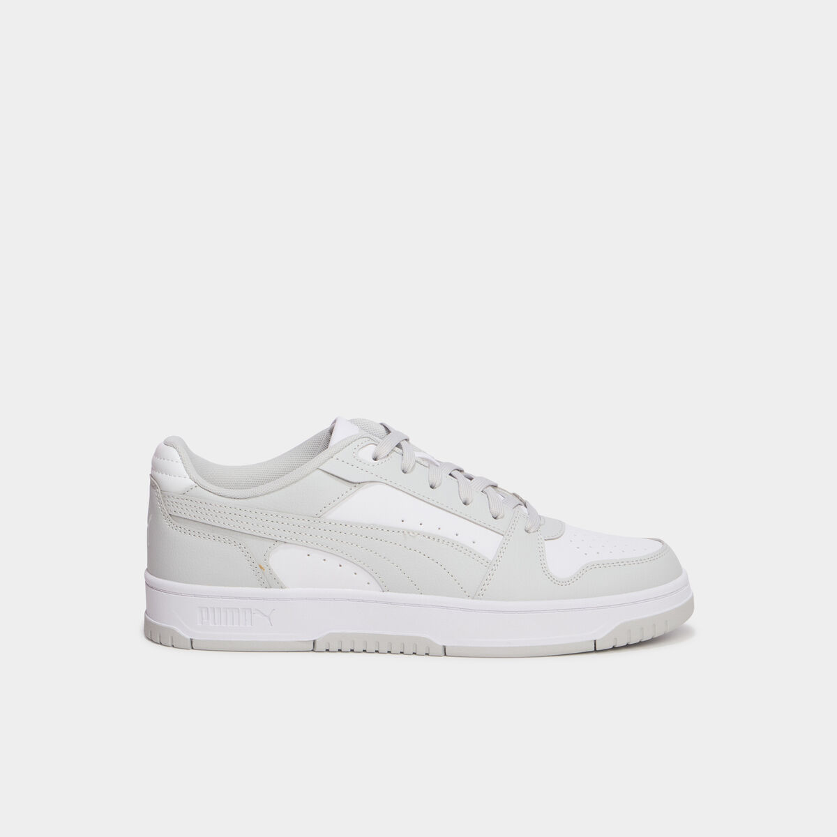Baskets &agrave; lacets Puma Rebound Slam gris clair homme